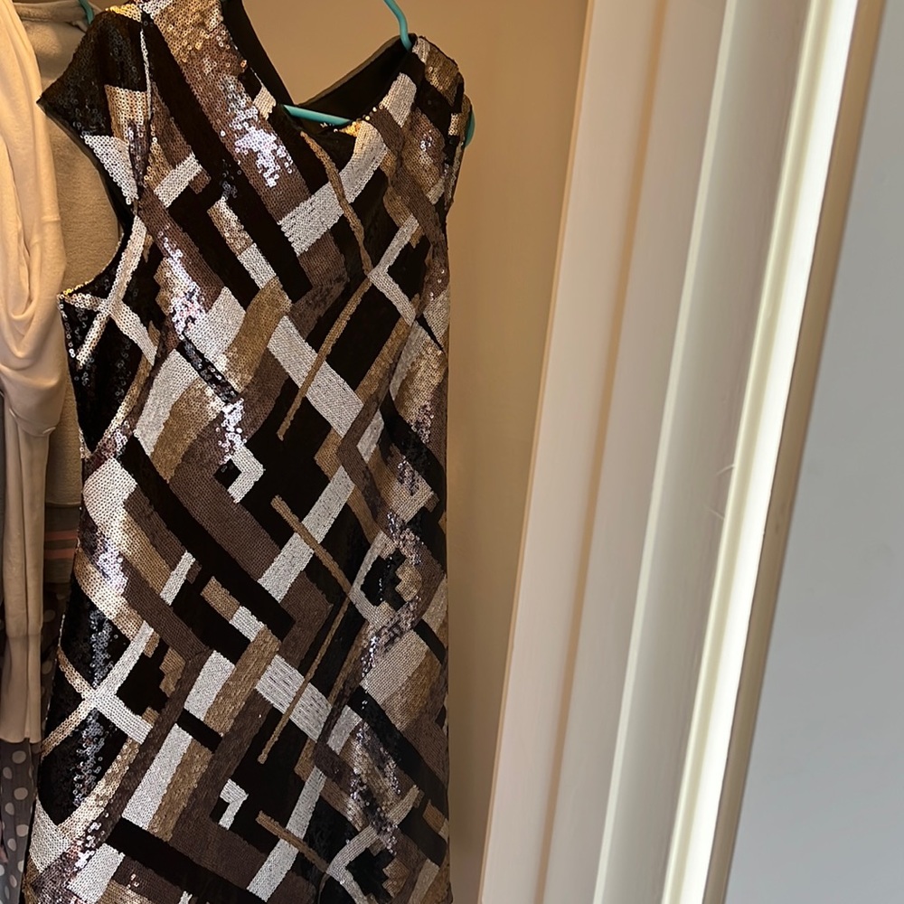 sequin dress